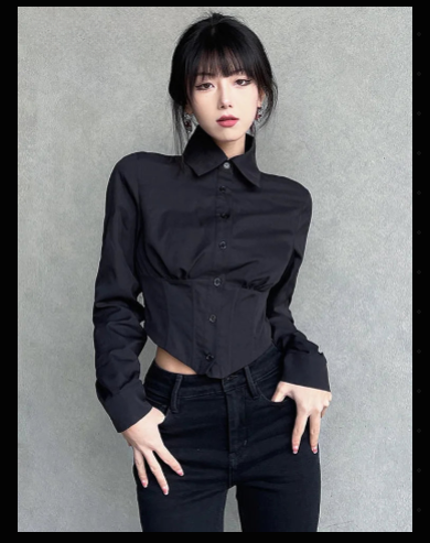 Lily Cropped Blouse