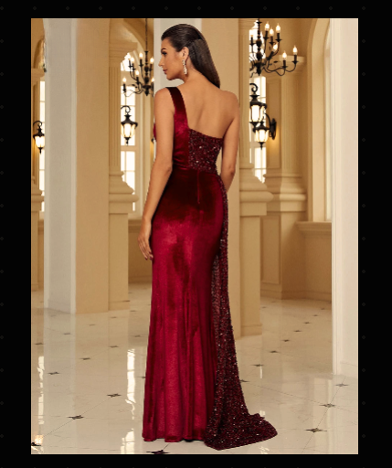 Gorgeous Sequin Elegant Evening Dress