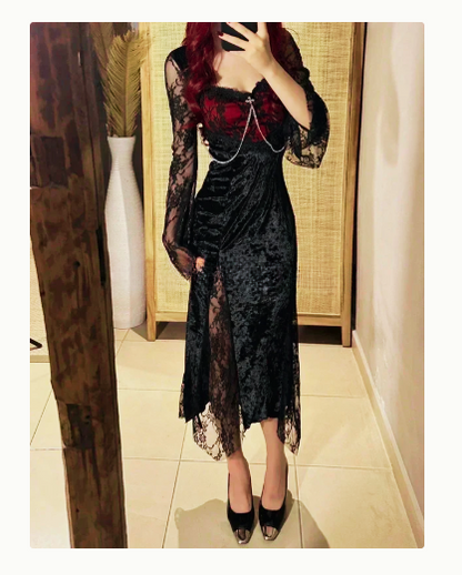 Gothic Lace Dress