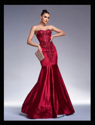 Lace Cocktail Mermaid Evening Dress